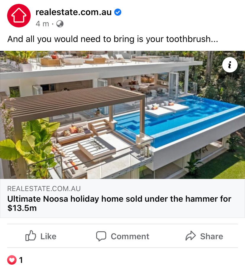 Ultimate Noosa holiday home sold under the hammer for $13.5m